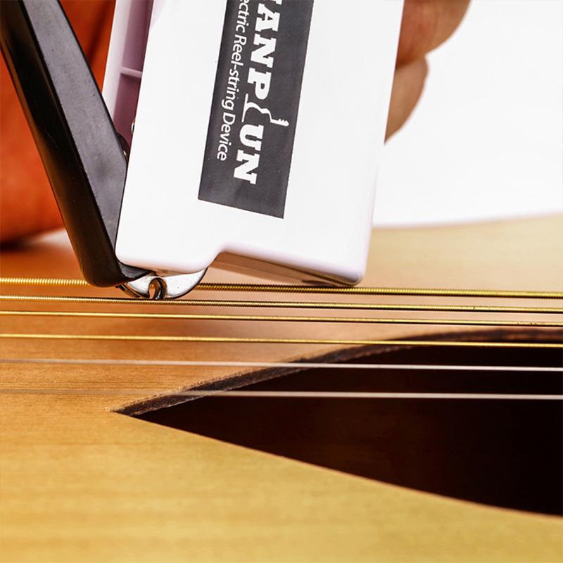 Automatic Guitar String Winder String Cutter Restringing Tool Strings Cutter