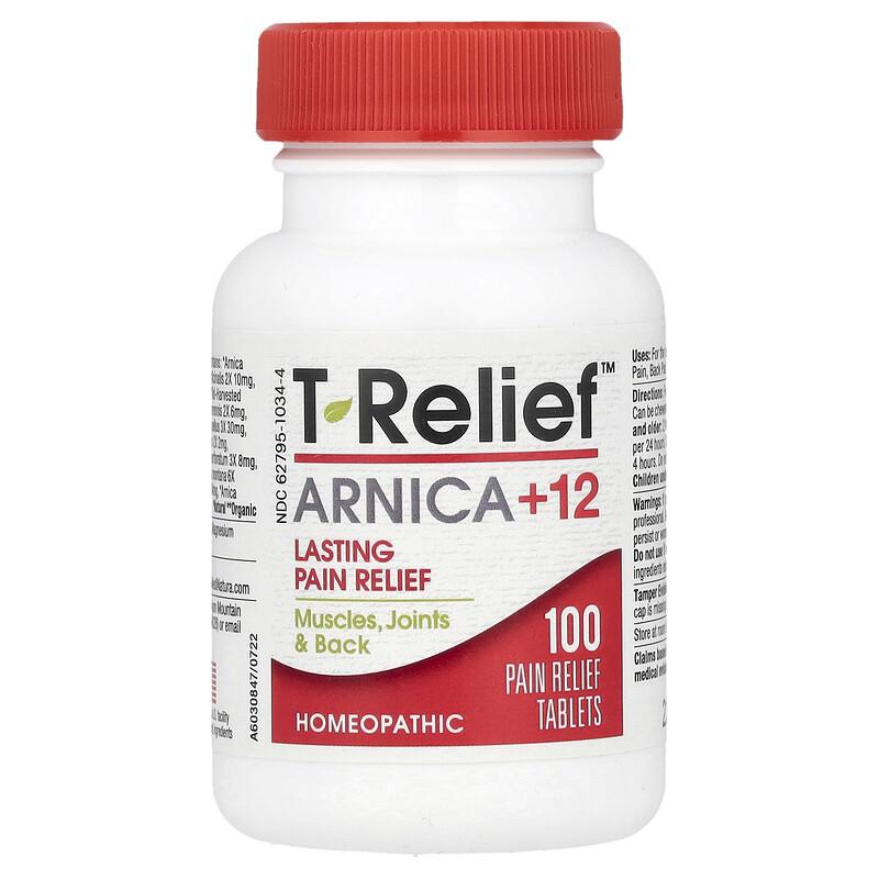 T-Relief™, Arnica +12, 100 Tablets