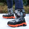 Kinder Schneestiefel Mädchen Wasserdicht Winter Herbst Gummistiefel Kinder Samt High-Top Baumwolle Warme Schuhe