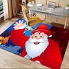 Christmas Santa Claus Desktop WallpaperOffice Mat Perfect for Home Decor Office Desk Chair Rugs Chair Carpet for Office Polyester Chair Mat