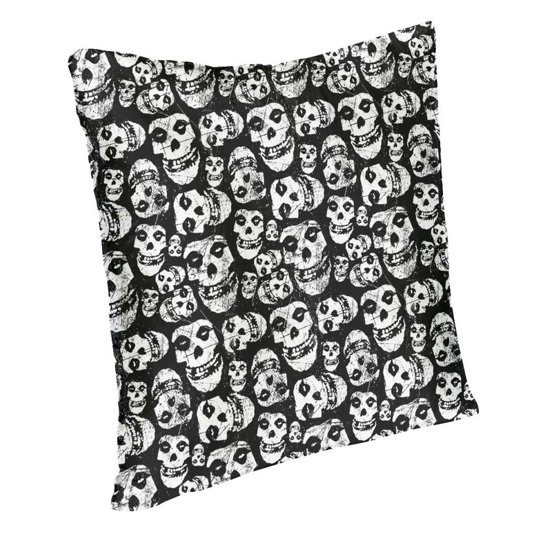 Misfits Horror Punk Rock Band Pillow Case xcm Decor Home Kawaii Outdoor Cushions Square Pillowcase