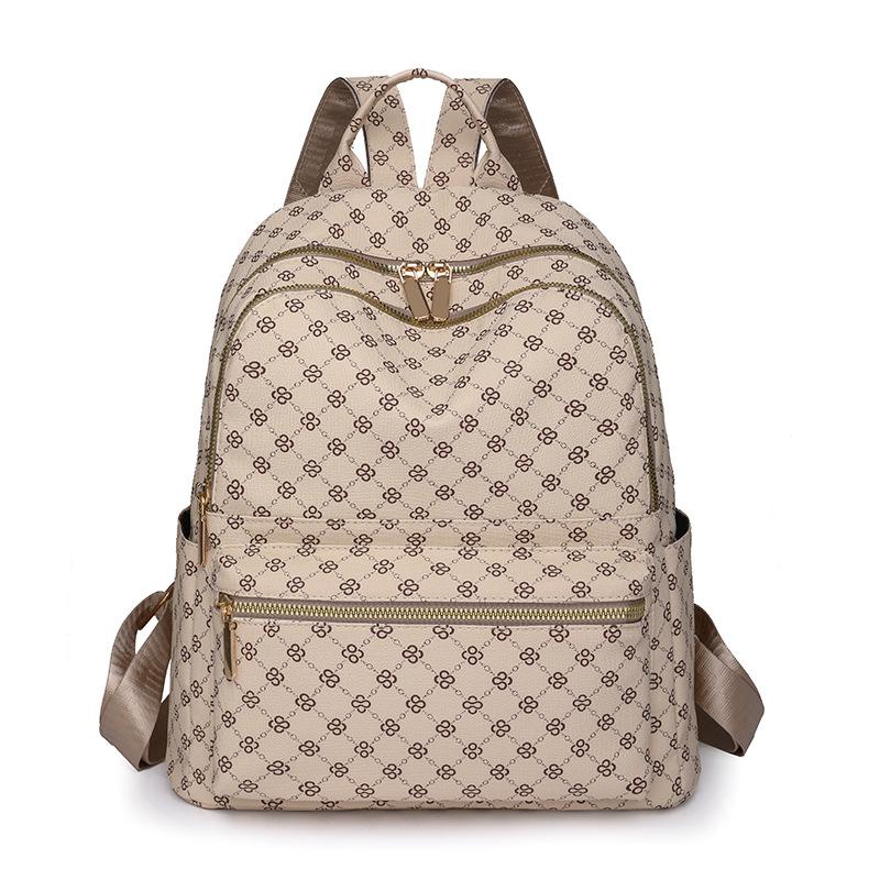 WANGSHUO Vintage Rucksack Damen - Großer Laptop Rucksack 30x15x45cm