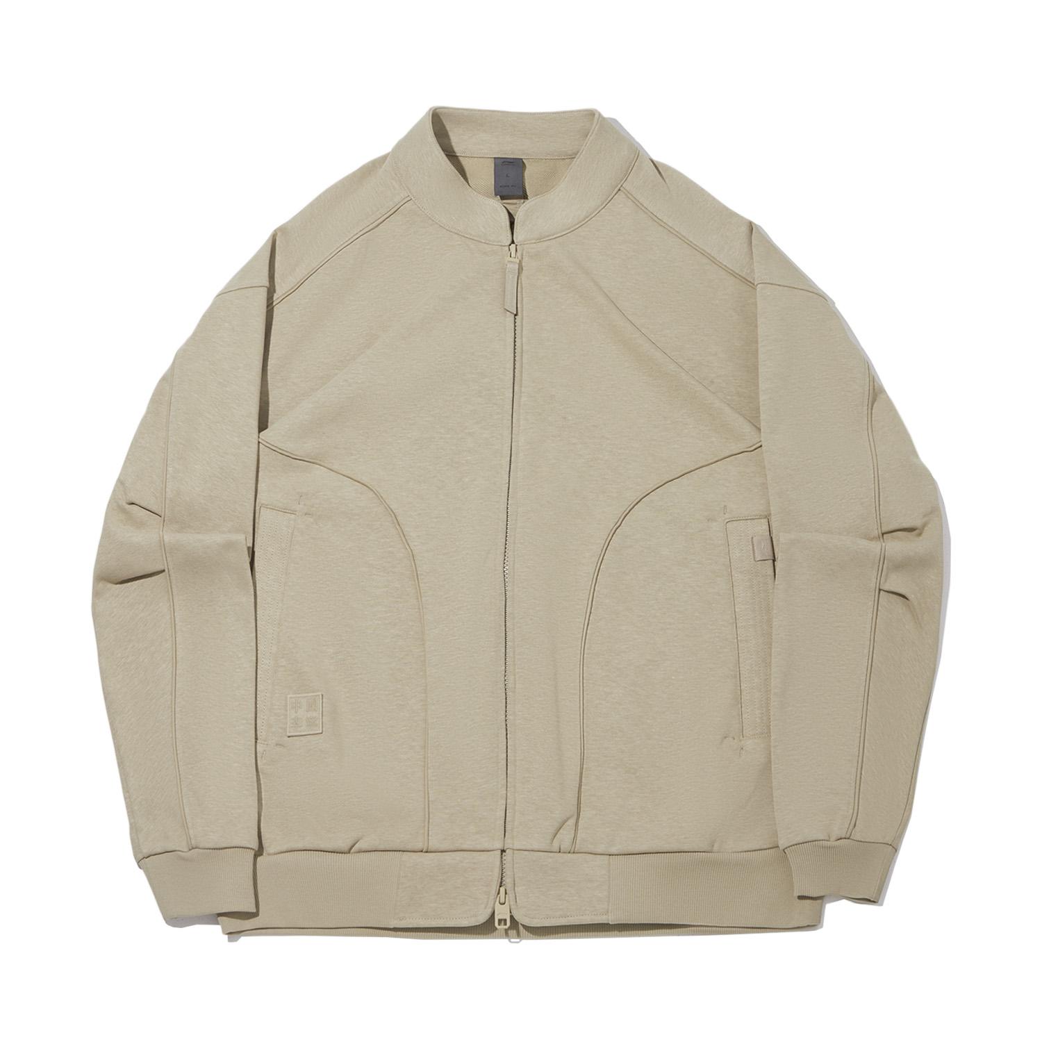 Li Ning Серия Кунг-фу Однотонная Повседневная Универсальная Толстовка Мужские толстовки AWDW201-1 XL