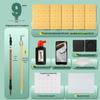 Wei Zhuang Calligraphy Gift Set: Brushes, Ink, Paper, Inkstone & Seal