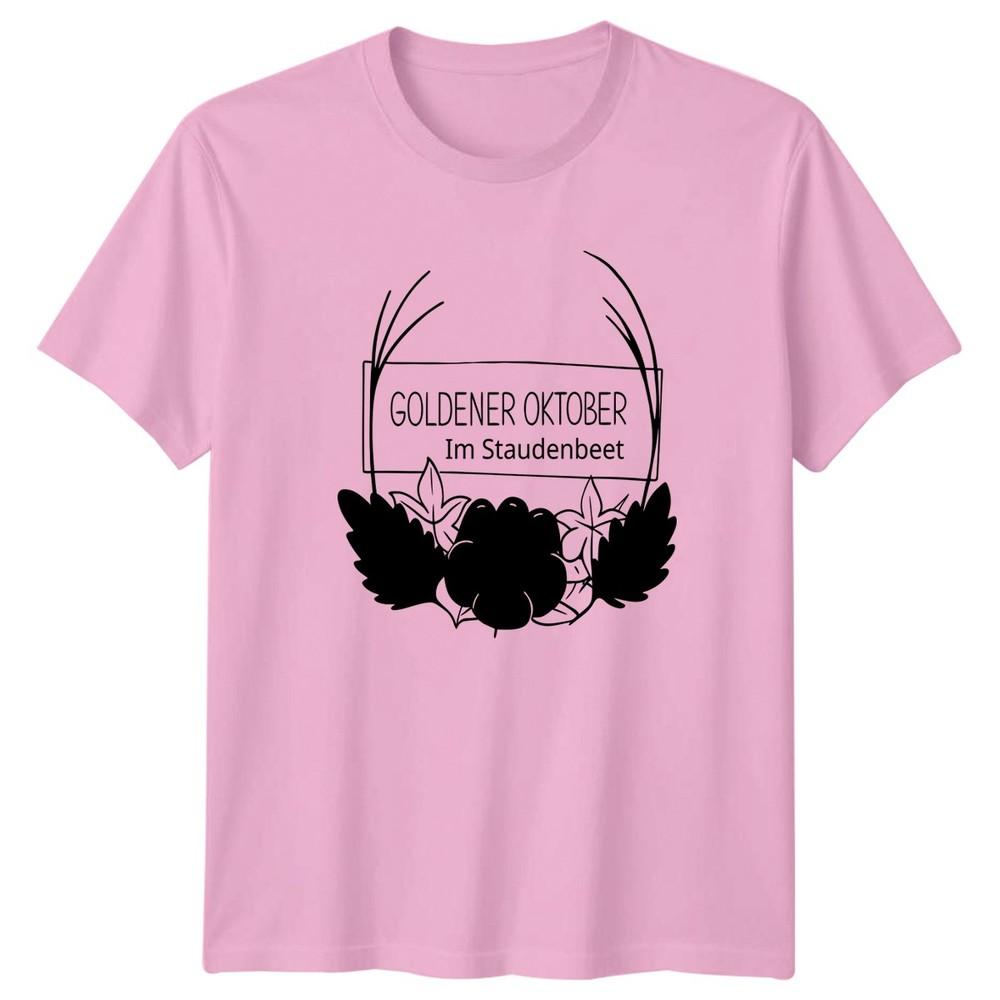 Goldener Oktober Im Staudenbeet Unisexs TShirt Perennial Gardening Gift For Her