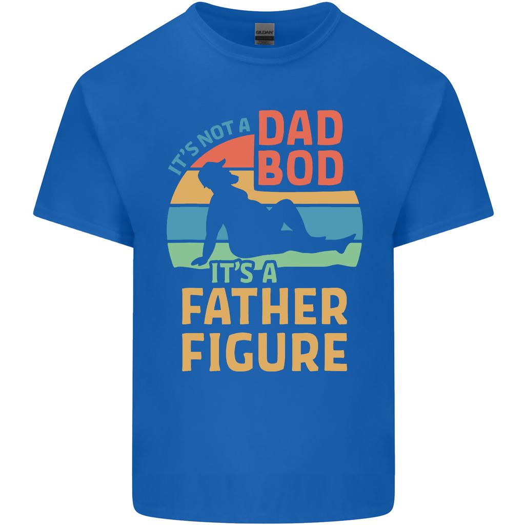 Fathers Day Dad Bod Its a Father Figure Unisexs Light Cotton TShirt