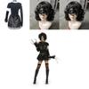 Edward Scissorhands Cosplay Costume With Polyester Fabric For Halloween Party And Theater Performance