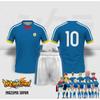 Anime Inazuma Eleven Kaio Zestawy Koszulka Spodenki Cosplay 3D Blaze 10 Nadruk Dziecięca Koszulka Piłkarska Outdoor Mężczyźni Kobiety Sportowy Garnitur Piłkarski