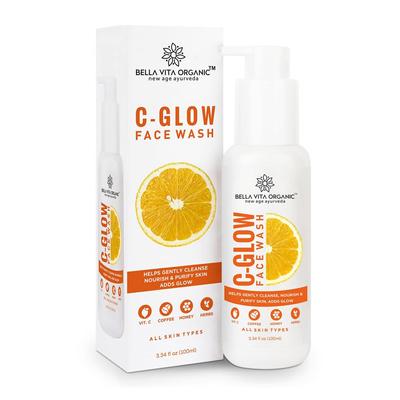 Agente de lavado (100 ml), Jabón facial C-Glow,
