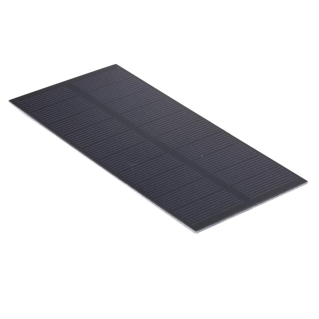 1.3W 5V Solar Panel Monocrystalline Silicon Solar Cell DIY Waterproof Camping Portable Power Solar Panel Compatible for