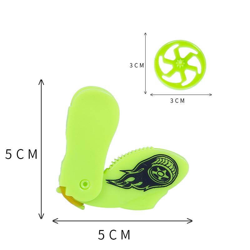 Gyroscope Toy Rotating For Kids Desk Battle Game Durable Plastic Handoperated