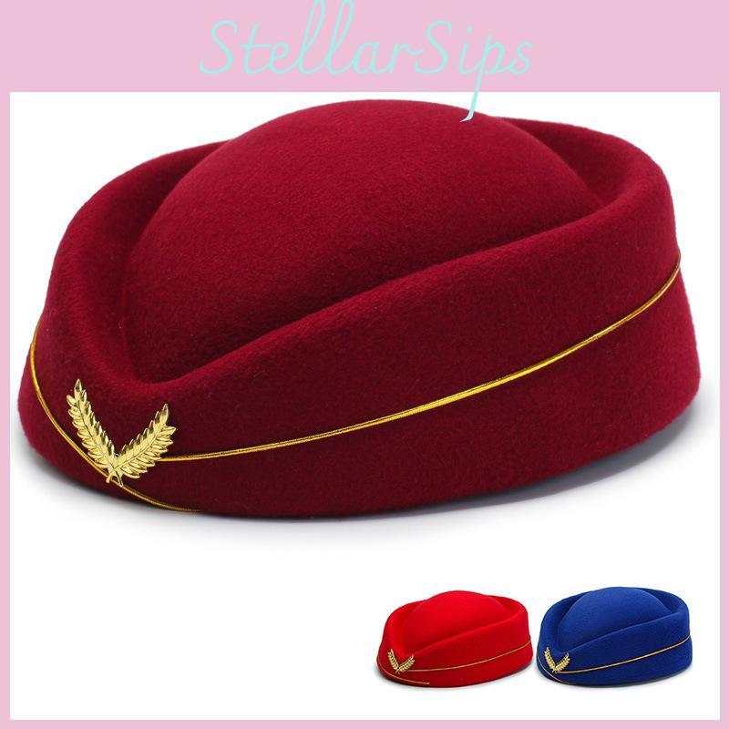 Elegant Burgundy Wool Beret Hat For Women With Unique Style Suitable For Festivals
