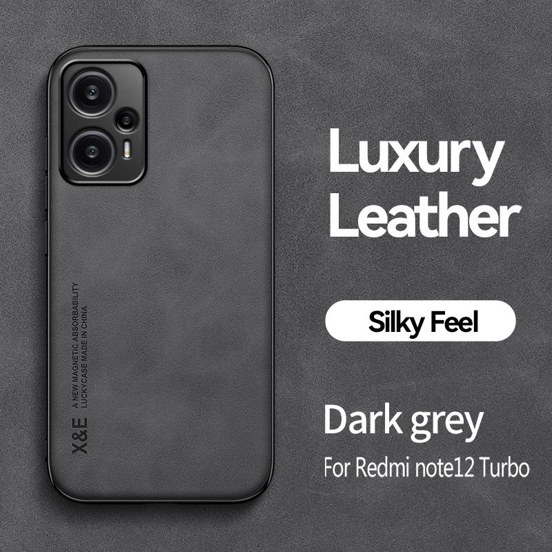 For Xiaomi Poco F5 5G Case Car Magnetic Holder Leather Phone Cases For Pocco Poko Little F5 F 5 PocoF5 Soft Silicone Back Cover
