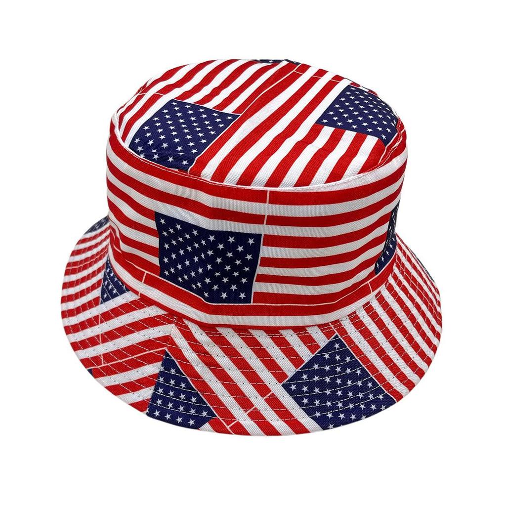 Bucket Hat Plus Size Patch Double-Sided Wear Polyacetic Fiber Thick Premium Gothic Running Custom National Flag Bucket Hat