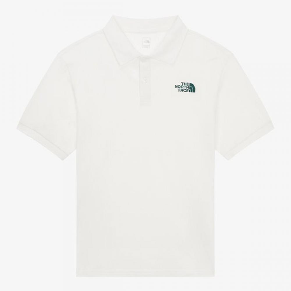 The North Face Men S Sundale Short Sleeve Polo Nt7pr10c Off White OFF WHITE/105