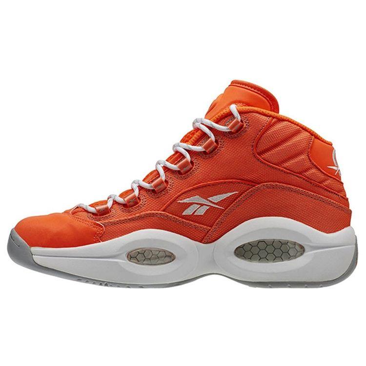 

Reebok Question Mid Only the Strong Survive Unisex Sneakers Orange Atomic-Red Baseball-Grey V69689