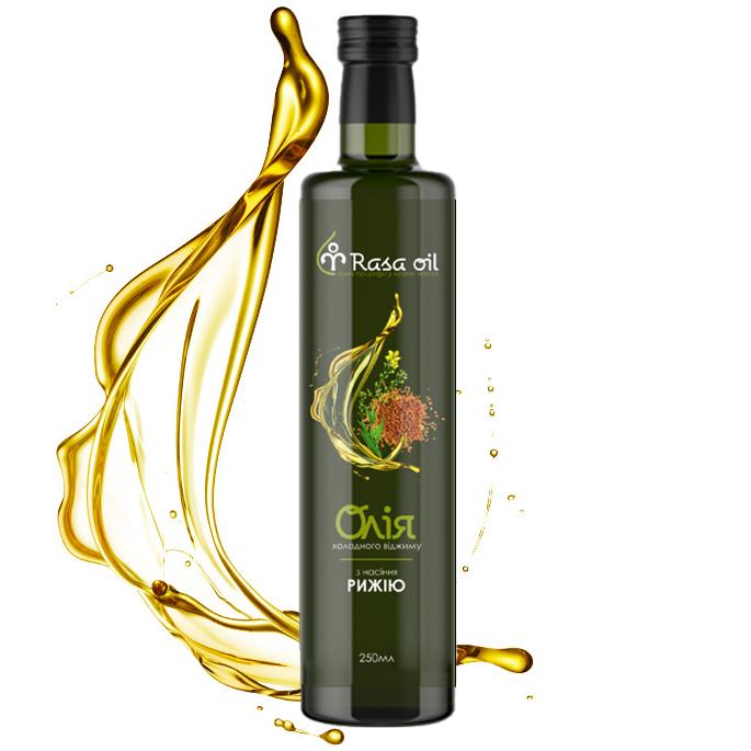 

Рижикова олія першого холодного віджиму 100ml