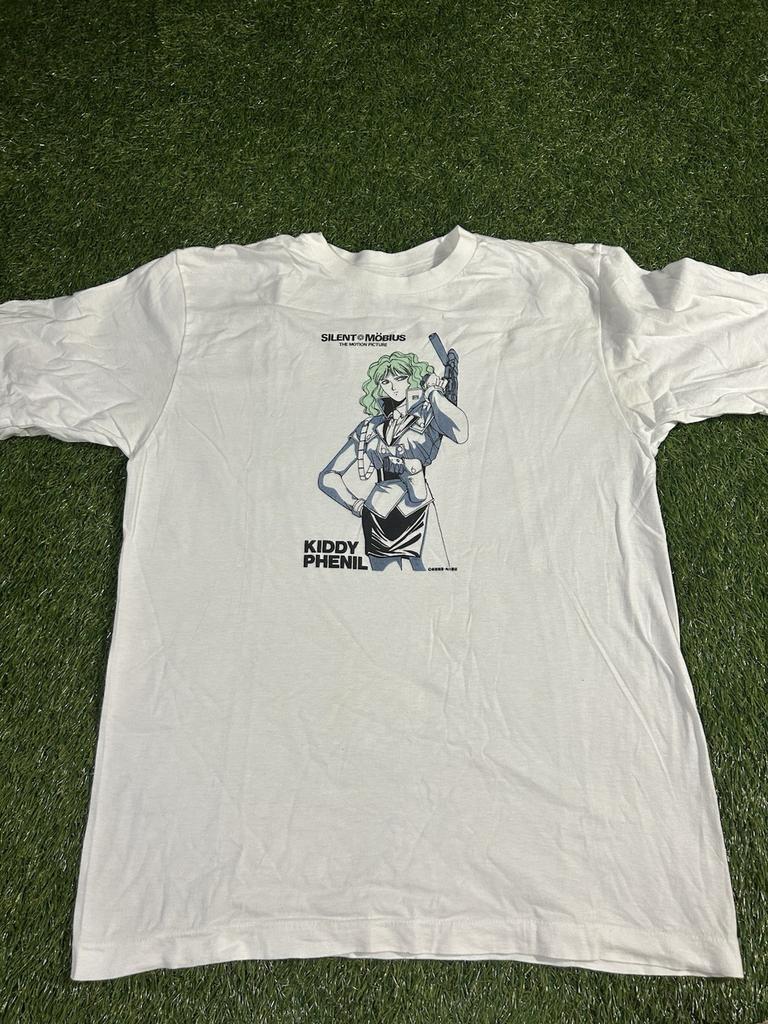 Vintage 90s Silent Mobius Kiddy Phenil Shirt Size S 1990s Anime Promo Rare Unisex T-Shirt