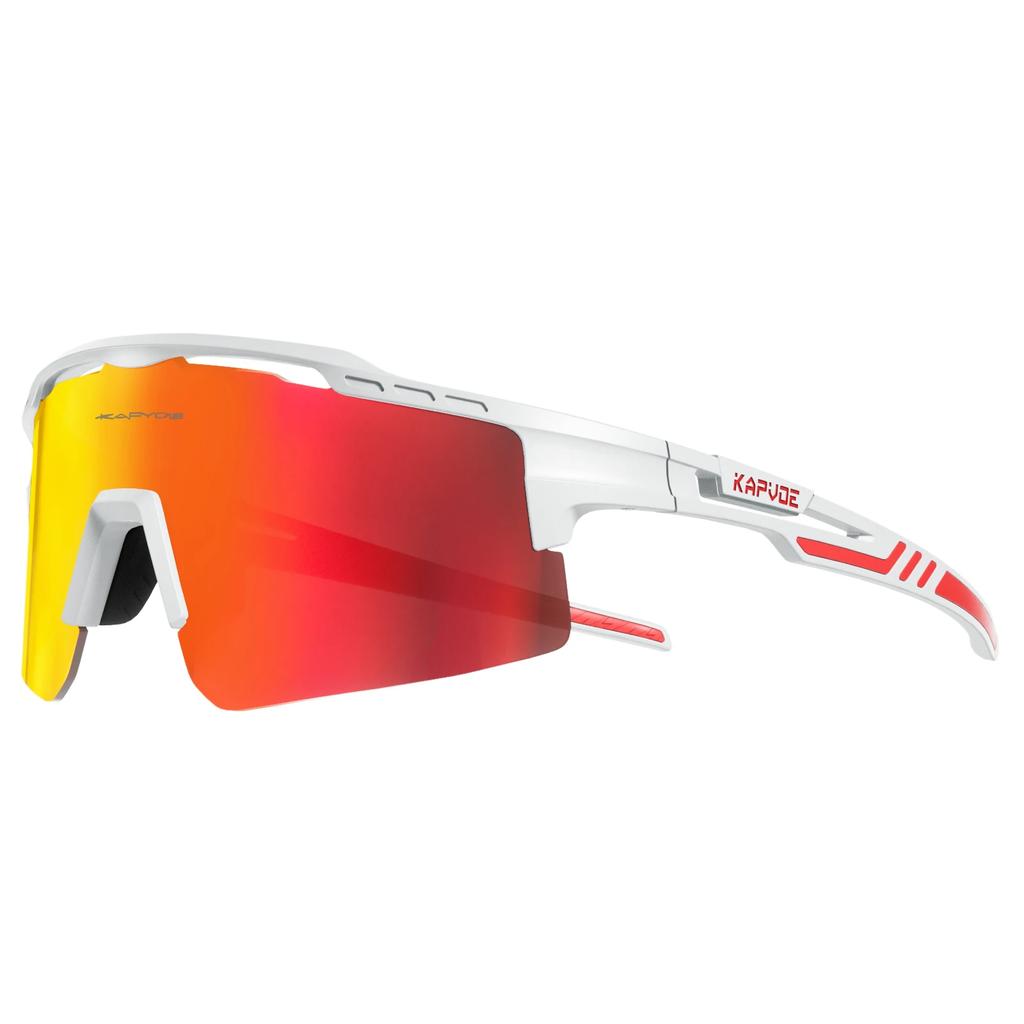 Kapvoe Fashion Cycling Glasses Man Bike Sunglasses Retro MTB Riding Skating UV400 Fishing Goggles Woman Bicycle Eyewear Driving