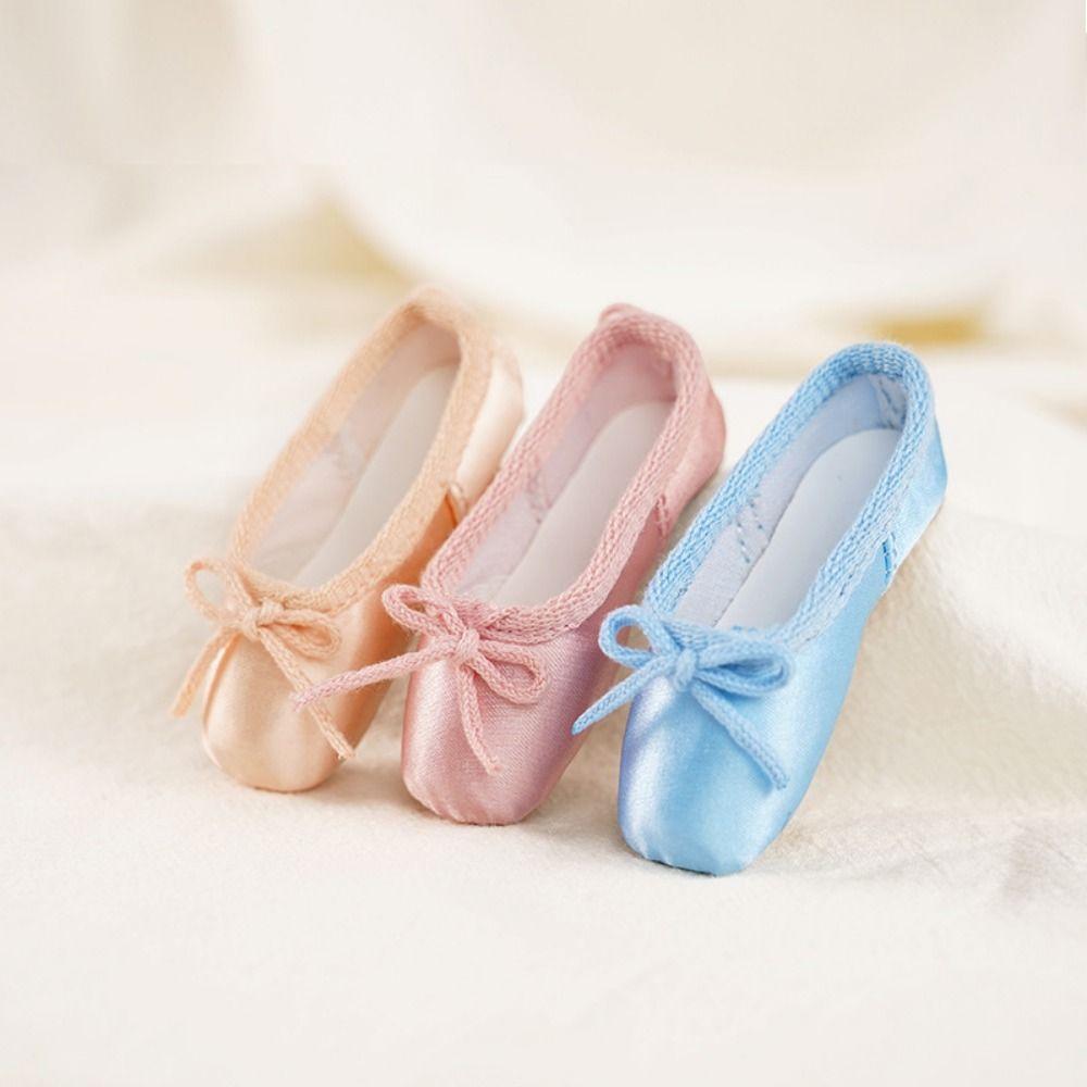 Spitzschuh Spitzschuhe Schlüsselanhänger Satin Ballett Schuh Schlüsselanhänger Tasche Anhänger