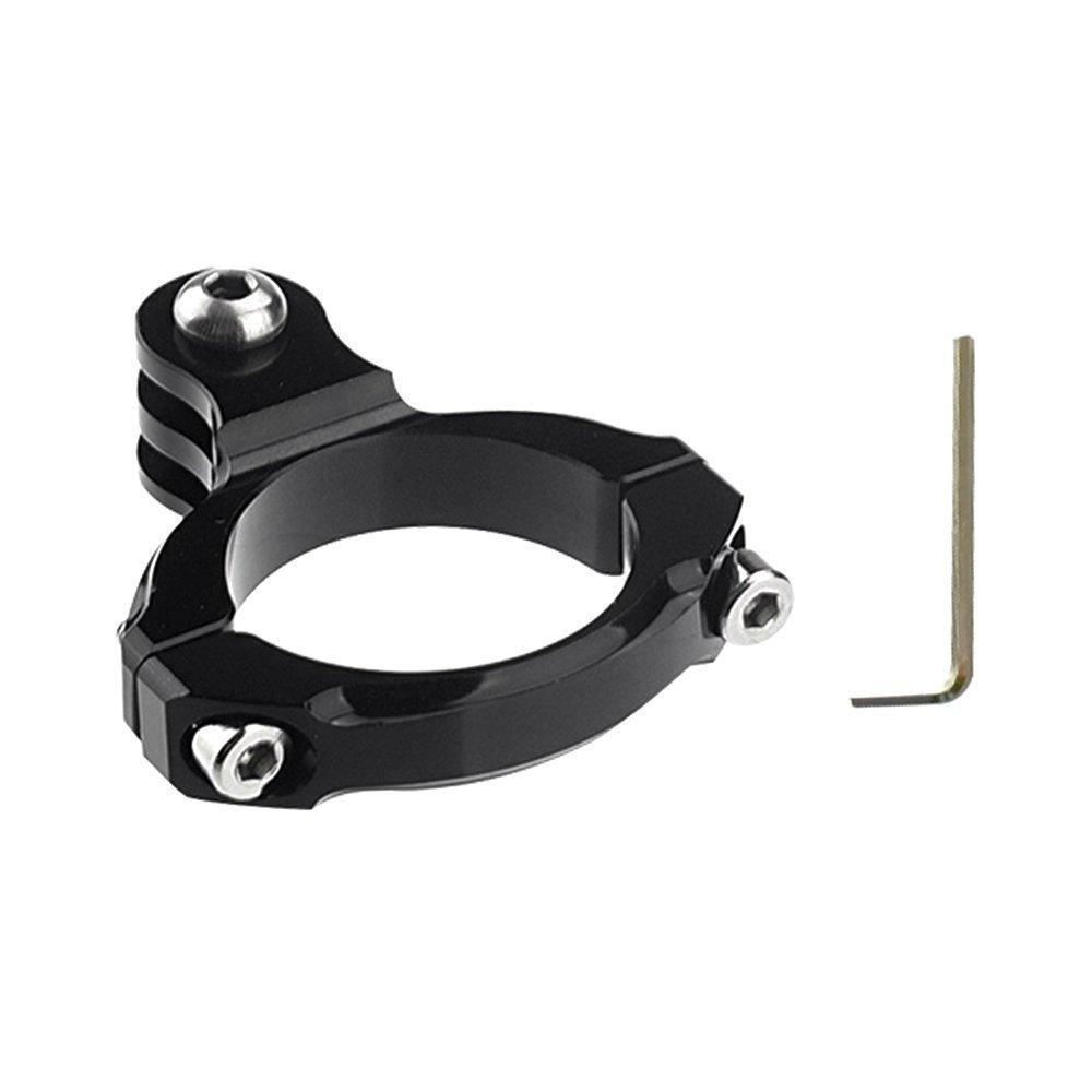 Motorcycle Bicycle Handlebar Aluminum Accessories Mount Clamp for GoPro Hero 13 12 DJI OSMO 360 Action 5Pro 6 Insta360