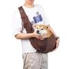 Crossbody Breathable Dog Folding Pet Bag with Large Capacity Pet Supplies Comfortable and Portable Cat Bag for Outdoor Use