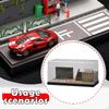 1/64 Diecast Model Car Display Case Diorama Layout for Sports Desktop Decor Toy Cars Street