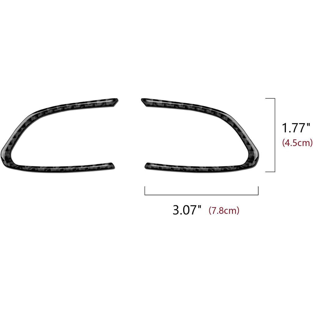 Car Sticker Carbon Fiber Interior Trim Cover for Infiniti Q50 2018-2024 QX50 -2024 Q60 2017- Decal Accessories