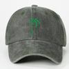 Unisex Coconut Tree Embroidered Baseball Cap - Spring/Summer Sun Protection Hat