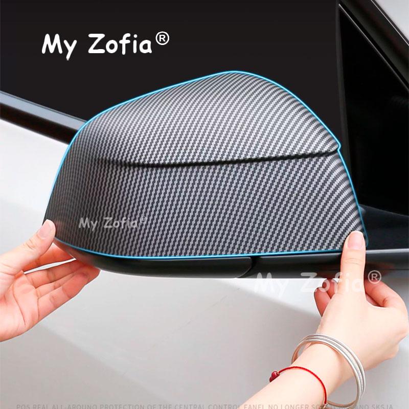 Car Rearview Mirror Cover For Tesla Model YL 2026 2027  Scratch-Resistant Smooth Rounded Edges Protective Shield Accessories
