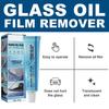 Car Glass Oil Film Removing Paste Glass Cleaner Polish Agent with Sponge and Cloth Windshield Window Cleaner Glass Film Coating