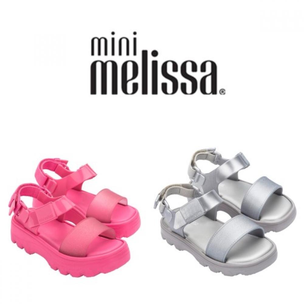 

Mini Melissa Scented Jelly Sandal Kick Off Sandal Baby Mskcf2tsco11 2 Type 140 180mm Silver/140(7)