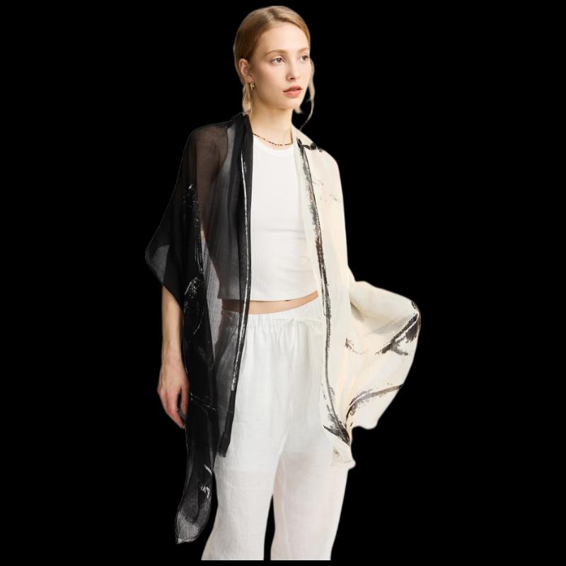 ELLE Printed Modal Scarf