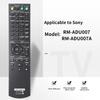 RM-ADU007 / RM-ADU007A For Sony AV Amplifier 10m Range Remote Controller Ergonomic Infrared Remote Control