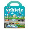 Wiederverwendbares Cartoon-Stickerbuch für Kinder Mehrere Szenarien Cartoon DIY Puzzle Pädagogisches Lernen Klassisches Spielzeug für Kinder 3-6 J.