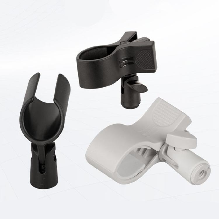 Universal Microphones Clamp with Improved Clamping Force and Protective Foam for Conference Rooms and More