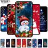 Christmas Phone Case For Samsung A17 5G 2025 Case Soft Black Silicone Bumper For GalaxyA17 17 5G TPU Coque Samsung Galaxy A17 5G