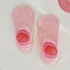 Female Summer Thin Color Matching Shallow Mouth Invisible Non Slip Heel Socks