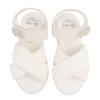 Moonstar NM J132 2E Girls' Sandals, Off-White, 19.0 Cm,