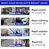 Car Headlight Polishing Liquid Headlamp Scratch Remover Repair Cleaning Agent Auto Headlight Restoration Polishing Repair Tools