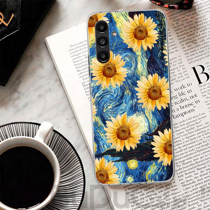 Starry Night Van Gogh Art Phone Case For Samsung A17 A16 A26 A36 A56 A15 A14 A13 A55 A54 A53 A35 A34 A33 A25 A24 A23 A05S A04S A