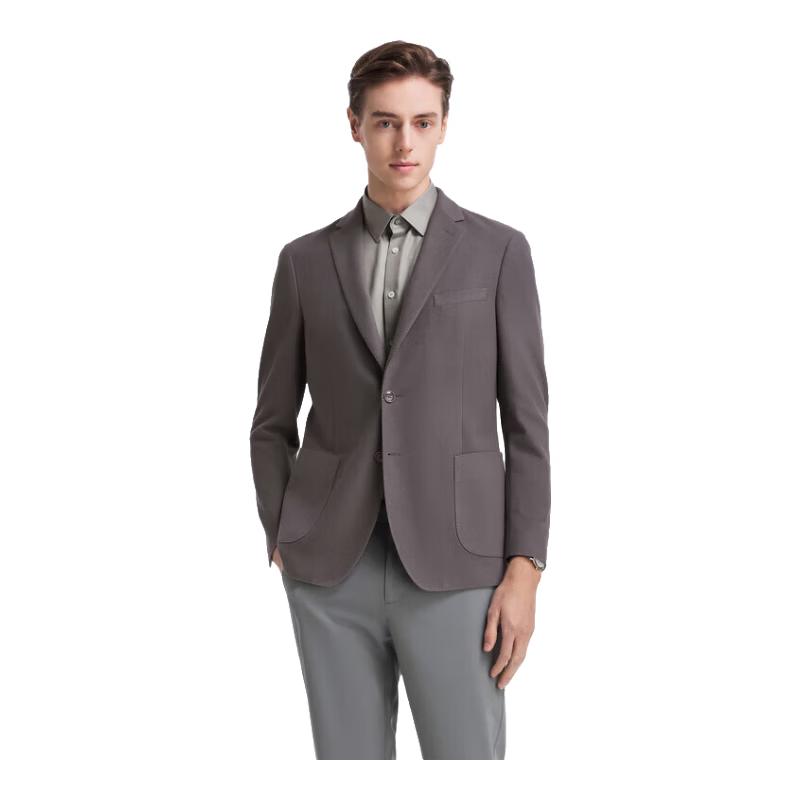 YOUNGOR Pure Cotton Birdseye Knit Casual Blazer