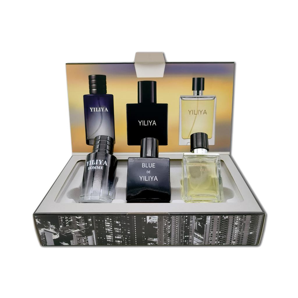 Azure Wild New Men's Perfume Set Fresh and Lasting Light Fragrance Gift Box Perfume Perfume Men's