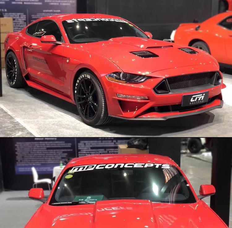 18-23 Ford Mustang Sequential Knight Rider Hood Lights with Remote Control