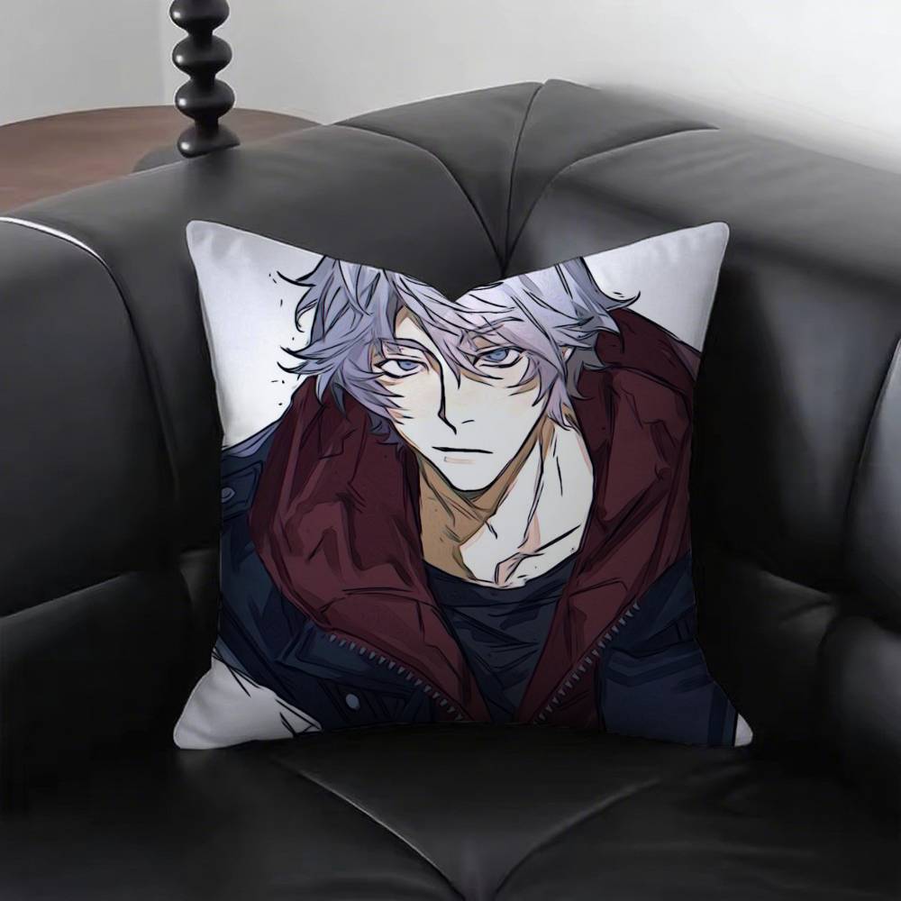 DDevils MMay Cry Pillow Case Fashion Square Pillowcase Bedroom Sofa Room Ins Decoration Leisure