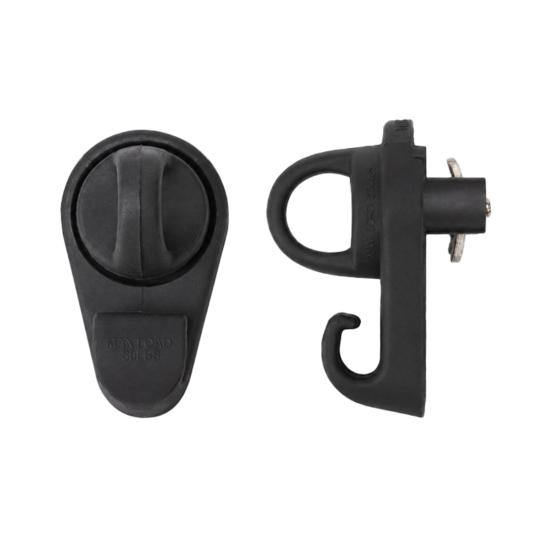 Bed Rail Tie Down Point for Toyota for Tacoma for Tundra 05-24, Heavy-Duty Load Bearing Waterproof Cargo Bed Tie Down Hooks, Quick Install Accessories