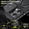 Case for Redmi Poco X7 Pro Note 14 13 Pro Plus 5G 4G Slide Camera Lens Ring Stand Shockproof Cover for Xiaomi 14T Pro 5G Funda