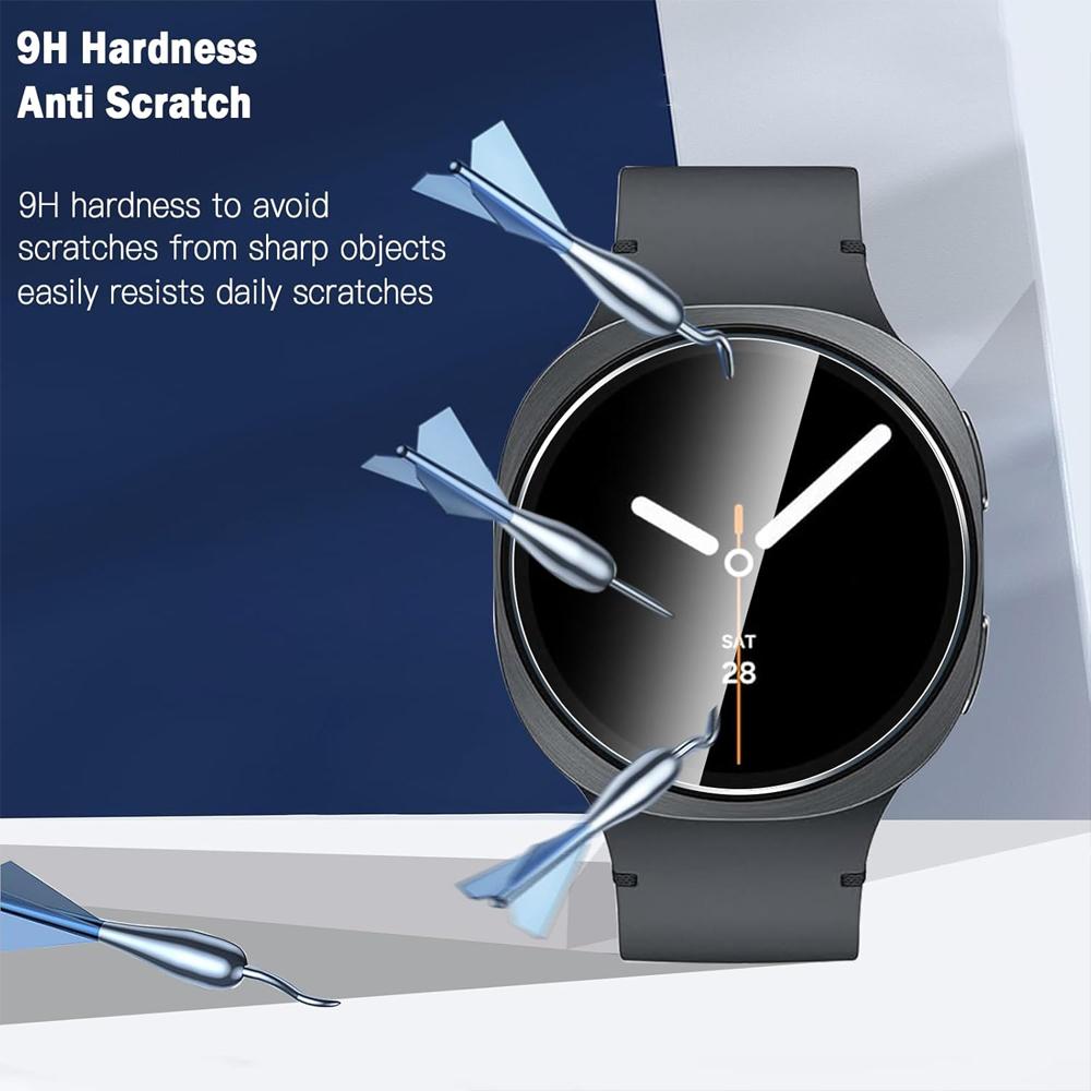 Tempered Glass For Samsung Galaxy Watch 8/8 classic 46mm 44mm 40mm Accessories HD Hydraulic Film Galaxy watch8 Screen Protector