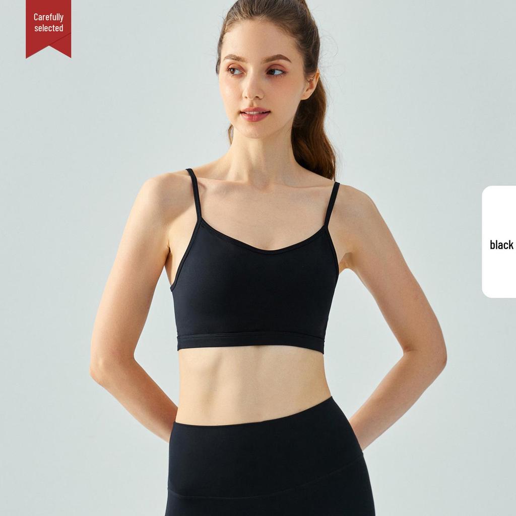 Seamless Casual Sports Bra for Women: Beautiful Back, Nude Feel, Adjustable Yoga Tank