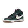 Nike Dunk High Chenille Swoosh - Gorge Green Men Sneakers Black Summit-White Gum-Medium-Brown DR8805-001